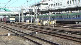 【Japan Railway】4094レ EF65 2121牽引コンテナ  国鉄色