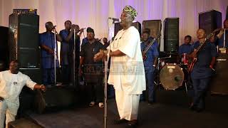 K1 DE ULTIMATE EULOGISES OBA SAHEED ELEGUSHI AS HE VIBES TO CLASSICAL MUSIC