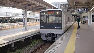 小田急3000形 各停新松田行 小田原駅発車