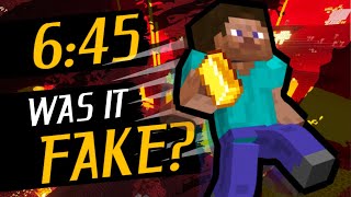 Was The New Minecraft World Record FAKE?