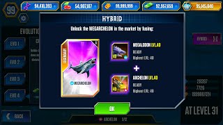 ARCHELON vs MEGARCHELON vs HENODUS vs GILLIRHYNCHOPS ALL MAX LEVEL 40 | JURASSIC WORLD THE GAME