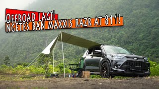 TOYOTA RAIZE Offroad ke Pasir datar galunggung lagi! ngetes ban baru: maxxis razr AT811