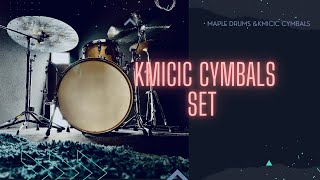 Kmicic Cymbals set playing around #cymbals #drums #