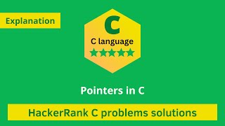 HackerRank Pointers in C Programming problem solution | HackerRank c Solutions | Programmingoneonone
