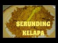 SERUNDING KELAPA |jawa|. @resepi mudah & ringkas