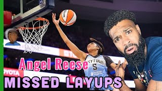 ANGEL REESE MISSED LAYUPS COMPILATION | VIDEO REACTION 😂