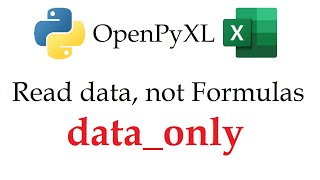 OpenPyXL data_only Parameter Explained - Values vs Formulas