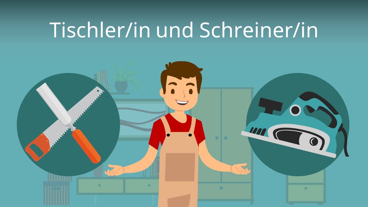 Tischler / Schreiner - Ausbildung, Aufgaben, Gehalt - YouTube