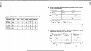 IGCSE Computer Science - Database Query By Example