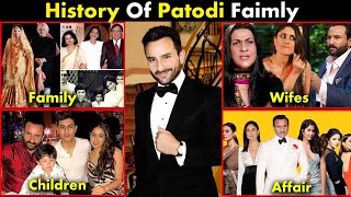 पटौदी परिवार का इतिहास Saif Ali Khan family history l Unknownfacts l Lifestyle l P...