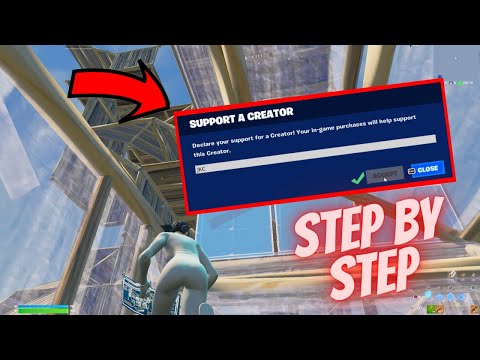 How to get a SUPPORT A CREATOR CODE 2023 (No Followers Needed MAKE MONEY)