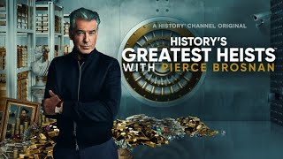 History's Greatest Heists with Pierce Brosnan | New Series Feb 12  | Watch Live \u0026 On Demand