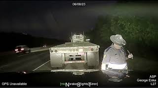 OTR Flatbed Traffic Stop Springdale Benton Co Arkansas State Police Troop L, Traffic Series Ep. 454