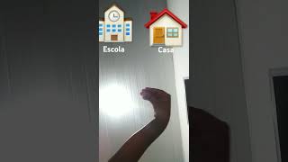 escola ou casa