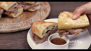 Quick \u0026 Easy: New York Shabu Shabu French Dip with Au Jus