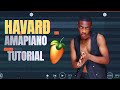How To Make Havard Amapiano Like Royal MusiQ From Scratch | FL Studio Mobile 