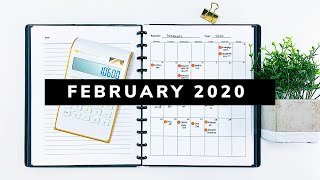 February Budget With Me