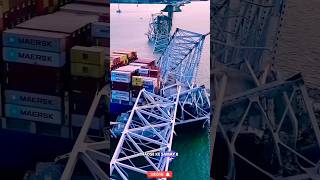 Baltimore city bridge collapse #science #sciencefacts #facts #shortvideo #viralshorts