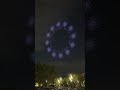 深圳福田笔架山公园无人机灯光秀表演china shenzhen futian bijiashan park drone light show