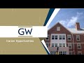 Career Services, Internship, Skills & More for Students of George Washington University | GW