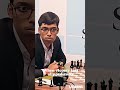 heartbreak for praggnanandhaa against gukesh chess chessshorts praggnanandhaa gukesh