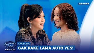 Angelina Berhasil Mencuri Hati Judges dengan Suara Manisnya - Indonesian Idol 2025