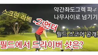 [상위1%골프]#아마추어가 #홀에따라 구질을 바꿔친다? #필드스코어 공개 #G핸디 -17마스터 #필드 #드라이버 샷은?