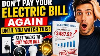 Don’t Pay Your Electric Bill Again Until You Watch This — Fast Tricks to CUT Your Bill