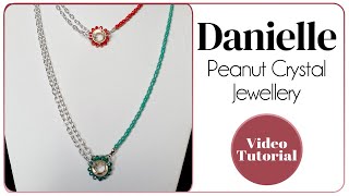 Danielle Peanut Crystal Necklace Tutorial