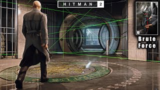 HITMAN 2 The Bank | How To Open The Vault with Crowbar | Brute Force, Laser Pass Trough | No Keycard