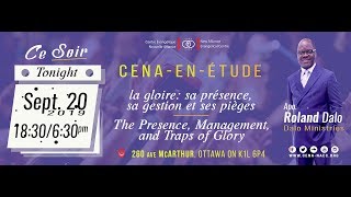 La gloire: sa présence, sa gestion et ses pièges / Ap. Roland Dalo / CENA-EN-ÉTUDE