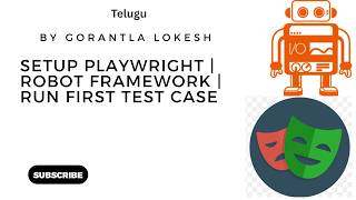 Part 1: Setup Playwright with Robot Framework and Run First Test Case #telugu #robotframework