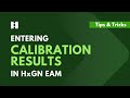 Entering Calibration Results in HxGN EAM | DigitalThinker Inc.