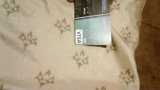 Real working credit card