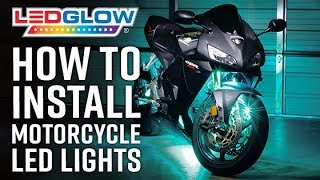 Installation | LEDGlow Motorcycle Lights