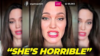 Angelina Jolie Speaks On Warning Johnny Depp About Dating Amber Heard(IG LIVE)
