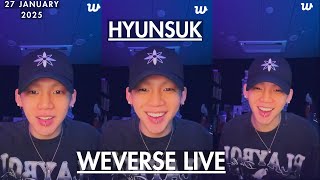 🔴[ FULLSUB ] WEVERSE LIVE TREASURE HYUNSUK 🦔 (27.01.2025) #treasure #hyunsuk  #weverselive