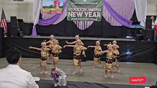 Paj Xob Laim | Stockton Hmong New Year 2024-2025 | Junior Dance Comp. Rnd 1