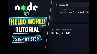 Node.js Hello World Tutorial | Create Your First Node App (2025 Guide)