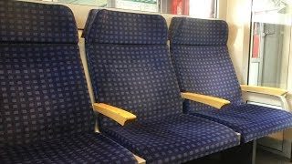 Regional Express Frankfurt-Mannheim: Mitfahrt im n-Wagen der Deutschen Bahn 2017