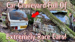 We Explore This Car Graveyard And Find Some Extremely  Rare Vehicles!