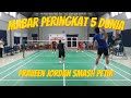 ADU SKILL BARENG PERINGKAT 5 DUNIA - PRAVEEN JORDAN/HERI VS FAISAL/LULUK HARDIANTO