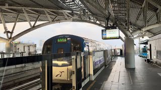 桃園捷運 機場線 1000型電聯車 普通車 高鐵桃園站離站