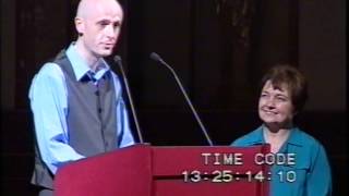 Cultural event of the Vienna Peace Summit 1999 moderated by Uwe Morawetz