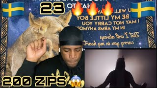 🇸🇪🔥 23 “200 Zips” | Sweden Rap REACTION