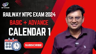 Calendar | Railway NTPC 2024 | Basic to Advance Concept