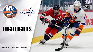 Islanders @ Capitals 3/16/21 | NHL Highlights