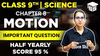 CBSE Class 9: Motion | 10 Most Ever-Important Questions | Class 9 Science Chapter 8 | Physics