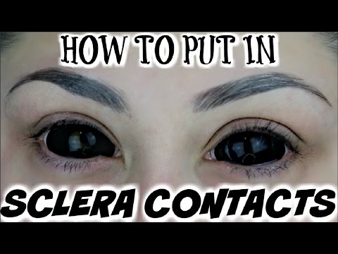 full eye contact lenses