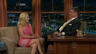 Late Late Show with Craig Ferguson 9/2/2013 Angela Kinsey, David Feherty